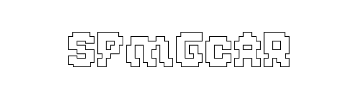 GLITCH-Hollow  Free Fonts Download