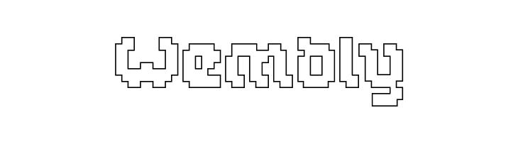 GLITCH-Hollow  Free Fonts Download