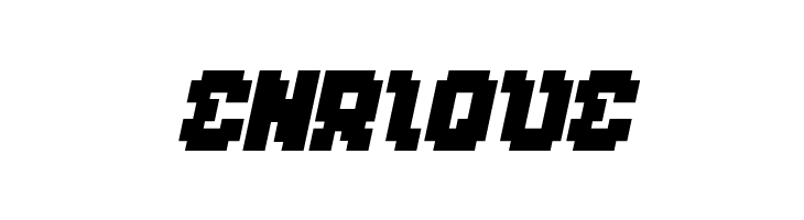 GLITCH Bold Italic  Free Fonts Download