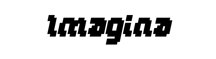 GLITCH Bold Italic  Free Fonts Download