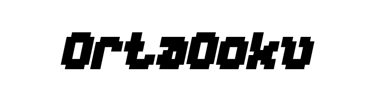 GLITCH Bold Italic  Free Fonts Download