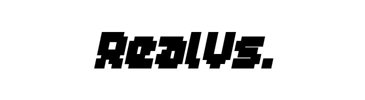 GLITCH Bold Italic  Free Fonts Download
