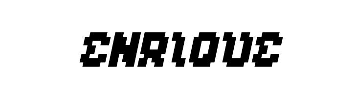 GLITCH Italic  Free Fonts Download