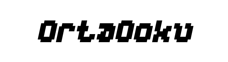 GLITCH Italic  Free Fonts Download