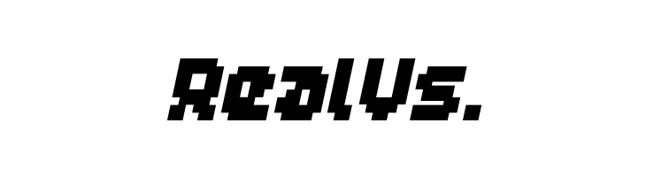 GLITCH Italic  Free Fonts Download