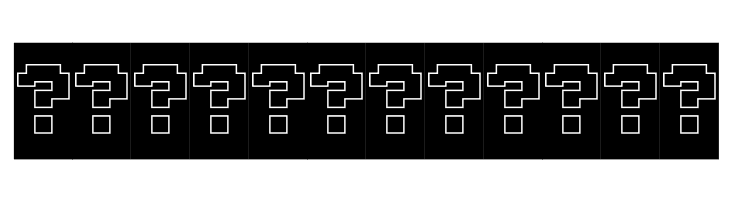 GLITCH-Hollow-Inverse  Free Fonts Download