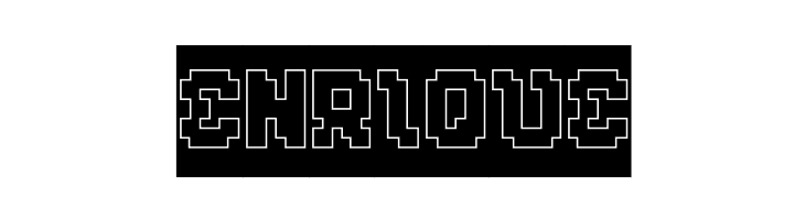 GLITCH-Hollow-Inverse  Free Fonts Download