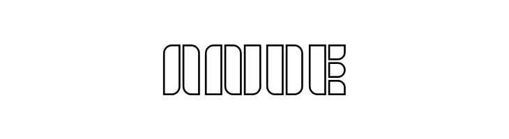 GOLDEN BAR-Hollow  Free Fonts Download