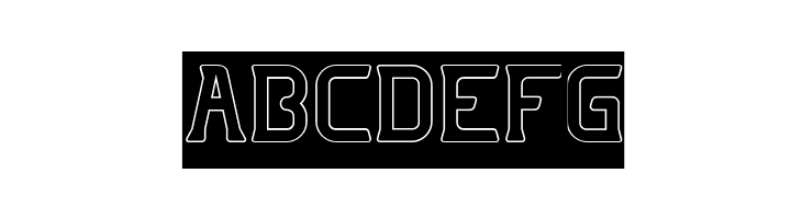 GREAT ADVENTURE-Hollow-Inverse  Free Fonts Download