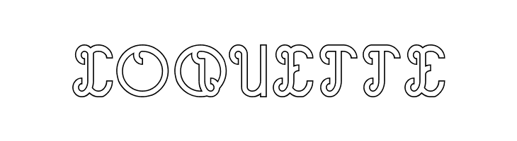 Green Avocado-Hollow  Free Fonts Download