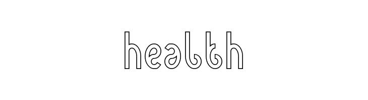 Green Avocado-Hollow  Free Fonts Download