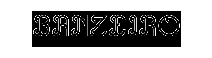 Green Avocado-Hollow-Inverse  Free Fonts Download