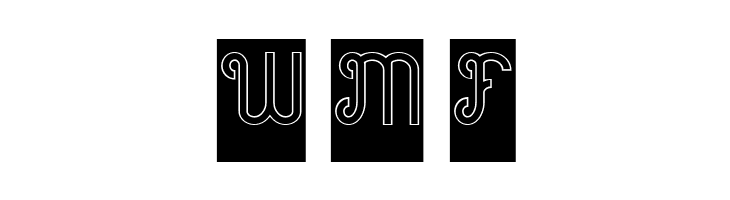 Green Avocado-Hollow-Inverse  Free Fonts Download