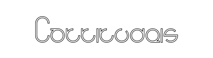 HENDERSON-Hollow  Free Fonts Download