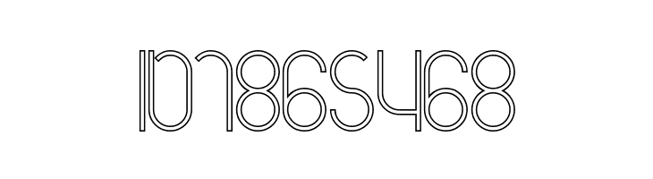HENDERSON-Hollow  Free Fonts Download