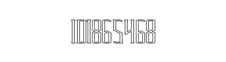 HERITAGE-Hollow  Free Fonts Download