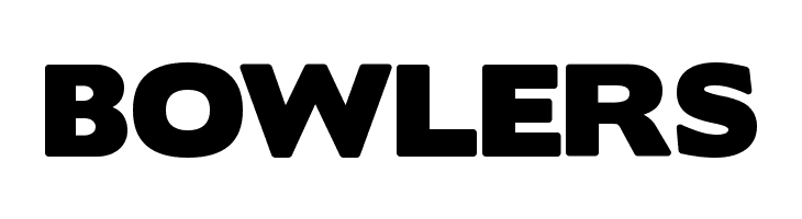 BOWLERS BorisBlackBloxx Font