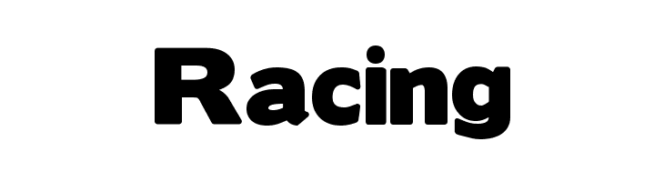 Racing BorisBlackBloxx Font