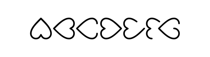 I Love You-Light  Free Fonts Download