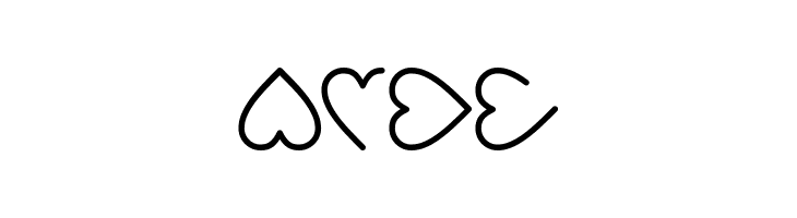 I Love You-Light  Free Fonts Download