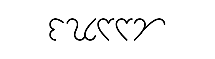 I Love You-Light  Free Fonts Download