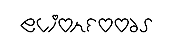 I Love You-Light  Free Fonts Download
