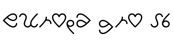 I Love You-Light  Free Fonts Download