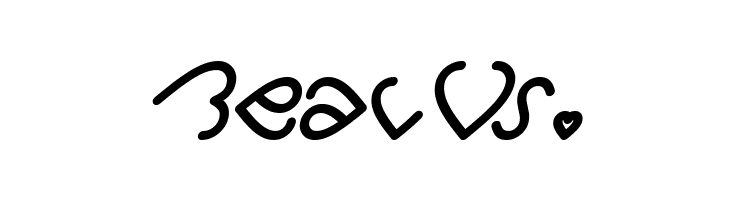 I Love You Bold Italic  Free Fonts Download