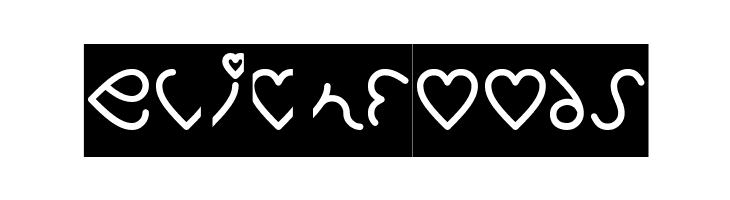 I Love You-Inverse  Free Fonts Download