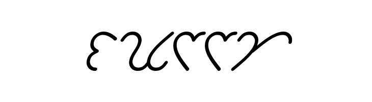 I Love You Italic  Free Fonts Download