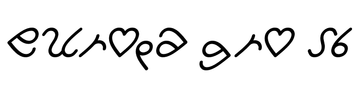 I Love You Italic  Free Fonts Download