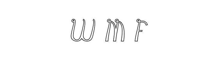 India Hair Style-Hollow  Free Fonts Download