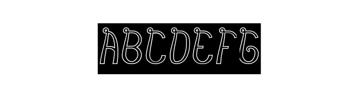 India Hair Style-Hollow-Inverse  Free Fonts Download