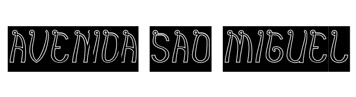 India Hair Style-Hollow-Inverse  Free Fonts Download