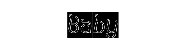 India Hair Style-Hollow-Inverse  Free Fonts Download