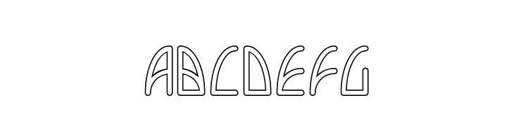 INTERPLANETARY-Hollow  Free Fonts Download