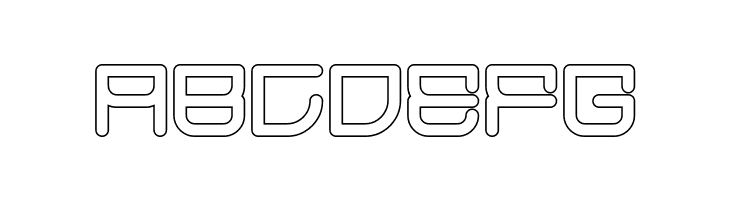 JAPAN-Hollow  Free Fonts Download