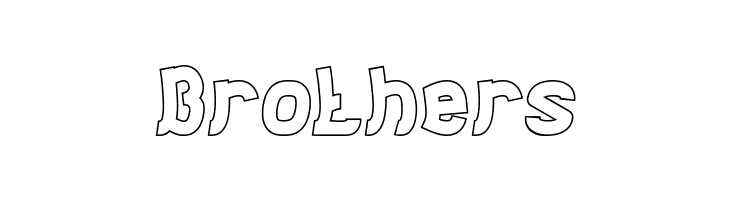 Jumping Running-Hollow  Free Fonts Download