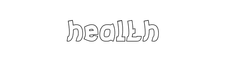 Jumping Running-Hollow  Free Fonts Download
