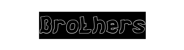 Jumping Running-Hollow-Inverse  Free Fonts Download