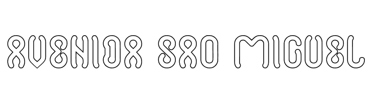 JUSSTA-Hollow  Free Fonts Download