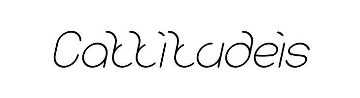 karitza Italic  Free Fonts Download