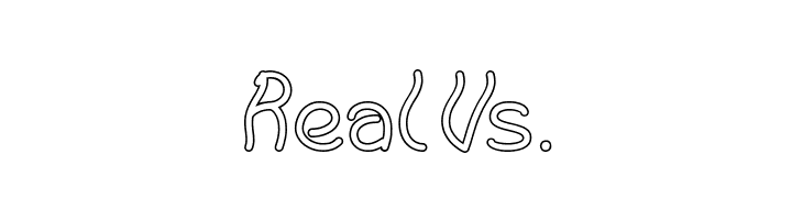 Keep Quite and Simple-Hollow  Free Fonts Download