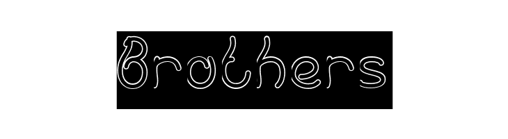 Keep Quite and Simple-Hollow-In  Free Fonts Download