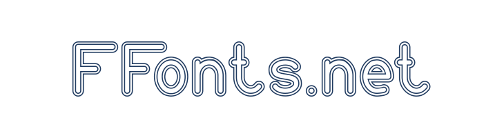 NEON GLOW-Hollow font — Lorem ipsum body text preview