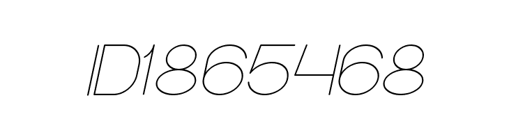 Optical Fiber Italic  Free Fonts Download