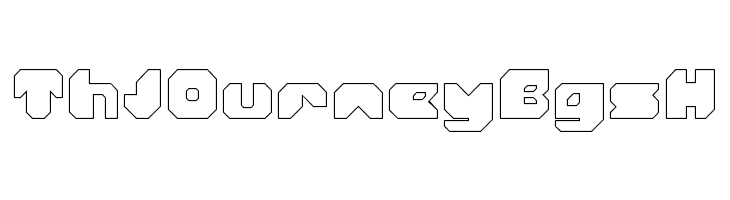 STRANGER-Hollow  Free Fonts Download