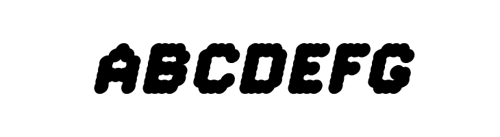 The Brain Italic  Free Fonts Download