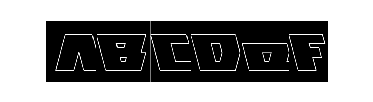 TRANSFORMATION-Hollow-Inverse  Free Fonts Download