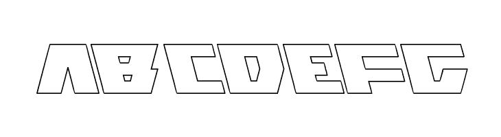 TRANSFORMATION-Hollow  Free Fonts Download